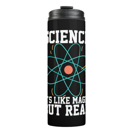 Scientist Gift | Wetenschap is als een Magisch Thermosbeker (Voorkant)