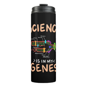 Scientist Gift   Wetenschap is in mijn genen Thermosbeker