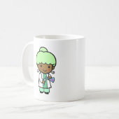 Scientist Girl Koffiemok (Voorkant links)