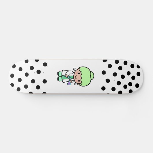 Scientist Girl Skateboard (Horizontaal)