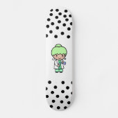 Scientist Girl Skateboard (Voorkant)