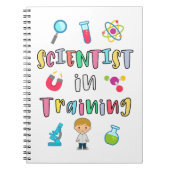 Scientist in Training for Young Scientists Notitieboek (Voorkant)