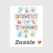 Scientist in Training for Young Scientists Sticker (Vel)