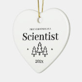 Scientist New Job First Ornament (Links)