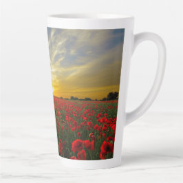 Scientist Quote Sunset Poppies Mystery Latte Mok