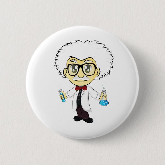 Scientist Ronde Button 5,7 Cm (Voorkant)