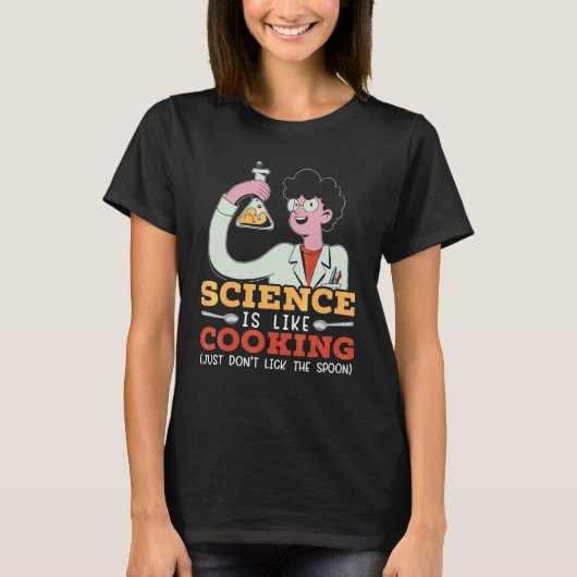 Scientist Science Biology Chemistry Laboratory T-shirt (Voorkant)