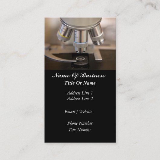 Scientist Visitekaartje (Voorkant)