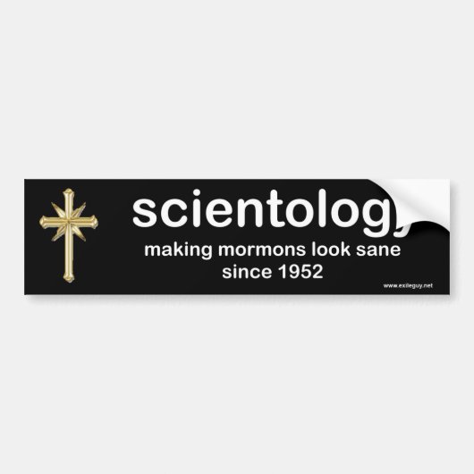 scientology bumpersticker (Voorkant)