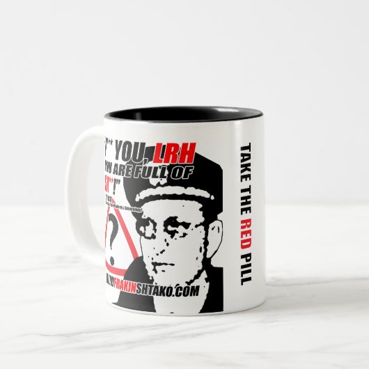 Scientology - Coffee Mok (Voorkant links)