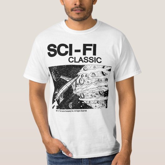 SCIFI Classic T-Shirt uit 1960 (Voorkant)