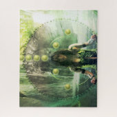 Scifi Fantasy Spirituele Woman Legpuzzel (Verticaal)