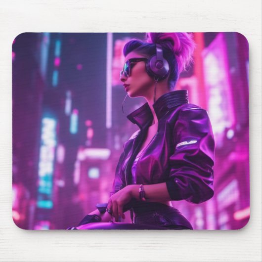 Scifi Girl Muismat (Voorkant)
