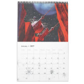 SciFi-illustraties, Retro Science Fiction Kalender (Jan 2027)