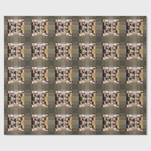 SciFi Metal Pattern 6 die de Opties van het Papier (Vlak)