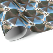 SciFi Metal Pattern 7 die de Opties van het Papier (Rol Hoek)