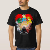 SciFi Poker - Wally Wood-ish T-shirt (Voorkant)