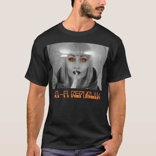 SciFi Republik "Onze lips zijn verzegeld" Hoesje a T-shirt (Voorkant)