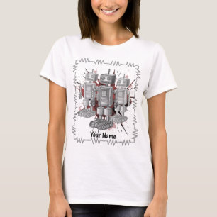 Scifi robot brigade t-shirt