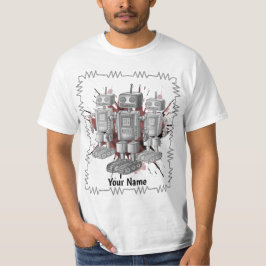 Scifi robot brigade t-shirt