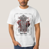 Scifi robot one t-shirt (Voorkant)