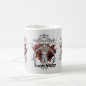 Scifi robot zes op maat koffiemok (Center)