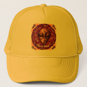 Scifi Runic Alien Trucker Hat Trucker Pet