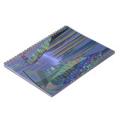 SciFi Scene, de Planet Tamara op spiral notebook Notitieboek (Linkerzijde)