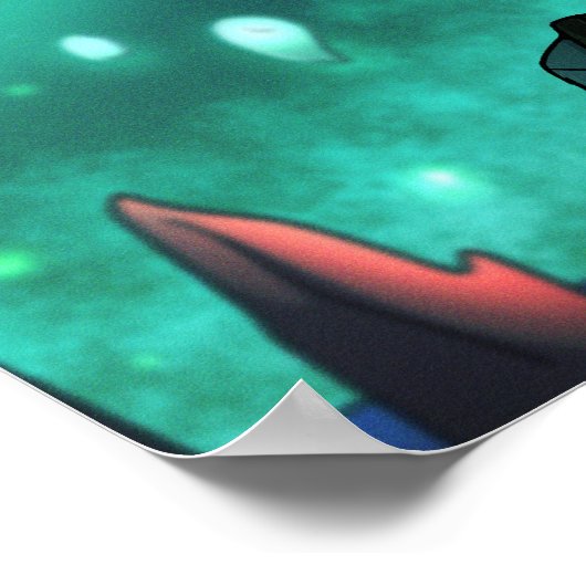 Scifi Space Pirate Poster (Hoek)