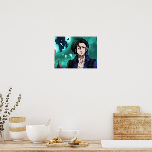 Scifi Space Pirate Poster (Keuken)