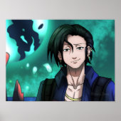 Scifi Space Pirate Poster (Voorkant)