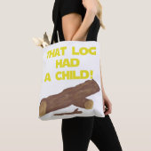 SciFi Spoof Shirt - dat log had een kind! Tote Bag (Dichtbij)