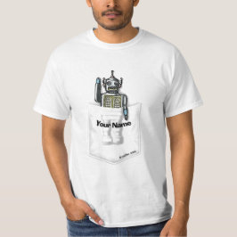 Scifi zakrobot t-shirt