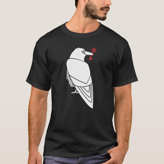 SCIHUB Raven-familie T-shirt (Voorkant)