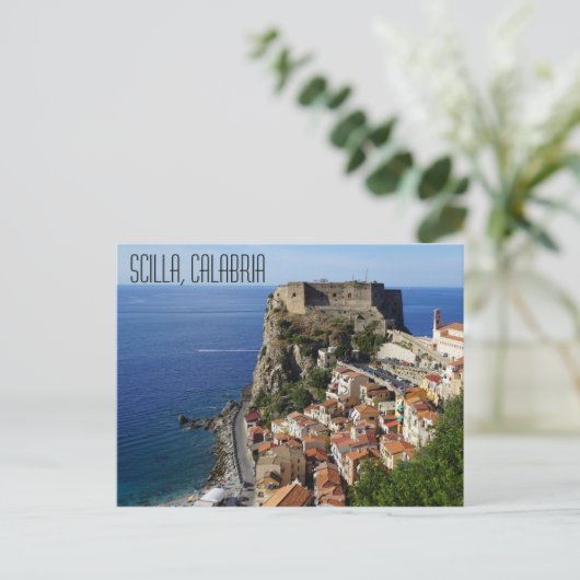 Scilla, Briefkaart Calabria (Staand voorkant)