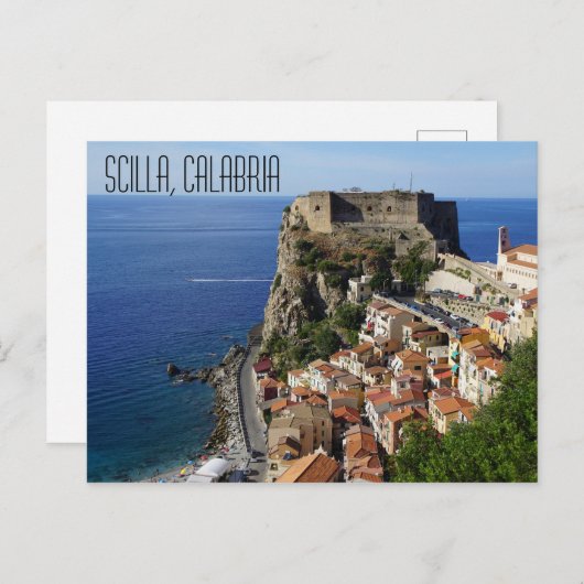 Scilla, Briefkaart Calabria (Voorkant / Achterkant)