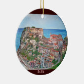 Scilla, Calabria - sierlijk Keramisch Ornament (Rechts)