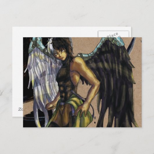 Scillian Gothic Briefkaart (Voorkant / Achterkant)