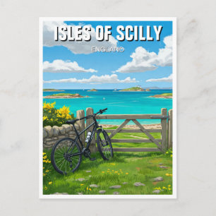 Scilly-eilanden Engeland Cornwall Reizen Briefkaart