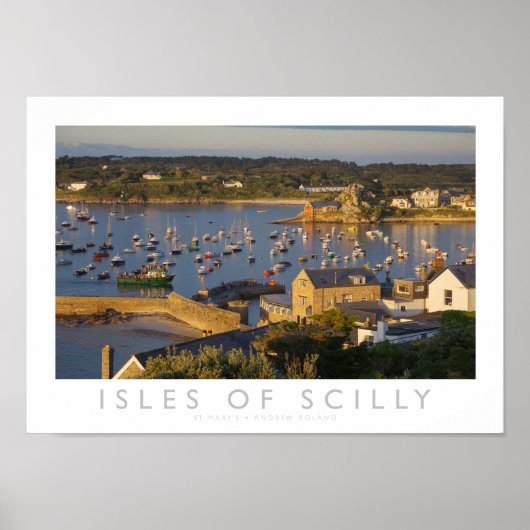 Scilly-eilanden Poster (Voorkant)