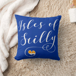 Scilly Flag Heart-eilanden Kussen