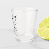 Scilly Flag Heart-eilanden Shot Glas (Rechts)