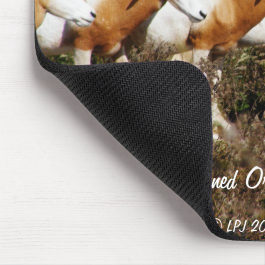 Scimitar Horned Oryx mousepad Muismat (Hoek)