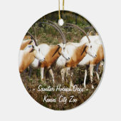 Scimitar Horned Oryx Ornament (Links)