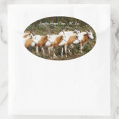 Scimitar Horned Oryxes stickers (Tas)