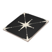 Scintilla black Star Tegeltje (Zijkant)
