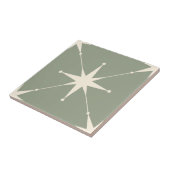 Scintilla green Star Tegeltje (Zijkant)