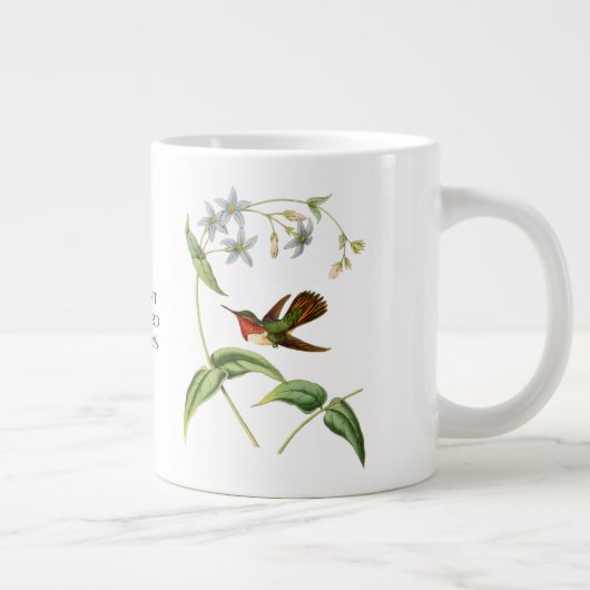 Scintillant Hummingbird Jumbo Mok (Rechts)