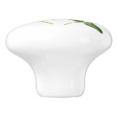 Scintillant Hummingbird Keramische Knop (Zijkant)