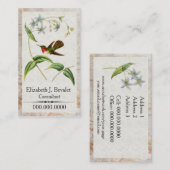 Scintillant Hummingbird Personal Visitekaartjes (Voorkant / Achterkant)